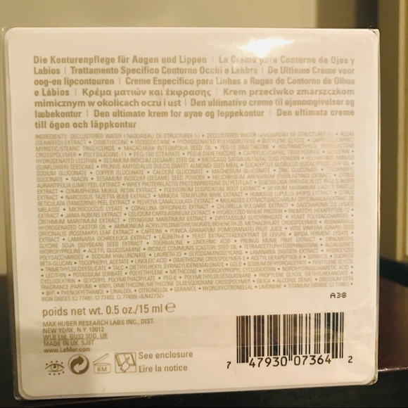 La Mer Genaissance Eye & Expressive Cream .5 oz - Picture 4 of 8